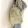 Waterproof Oxford fabric backpack, simple and large-capacity backpack, forest-style backpack for girls, junior high school, senior high school and college students, men Specification image